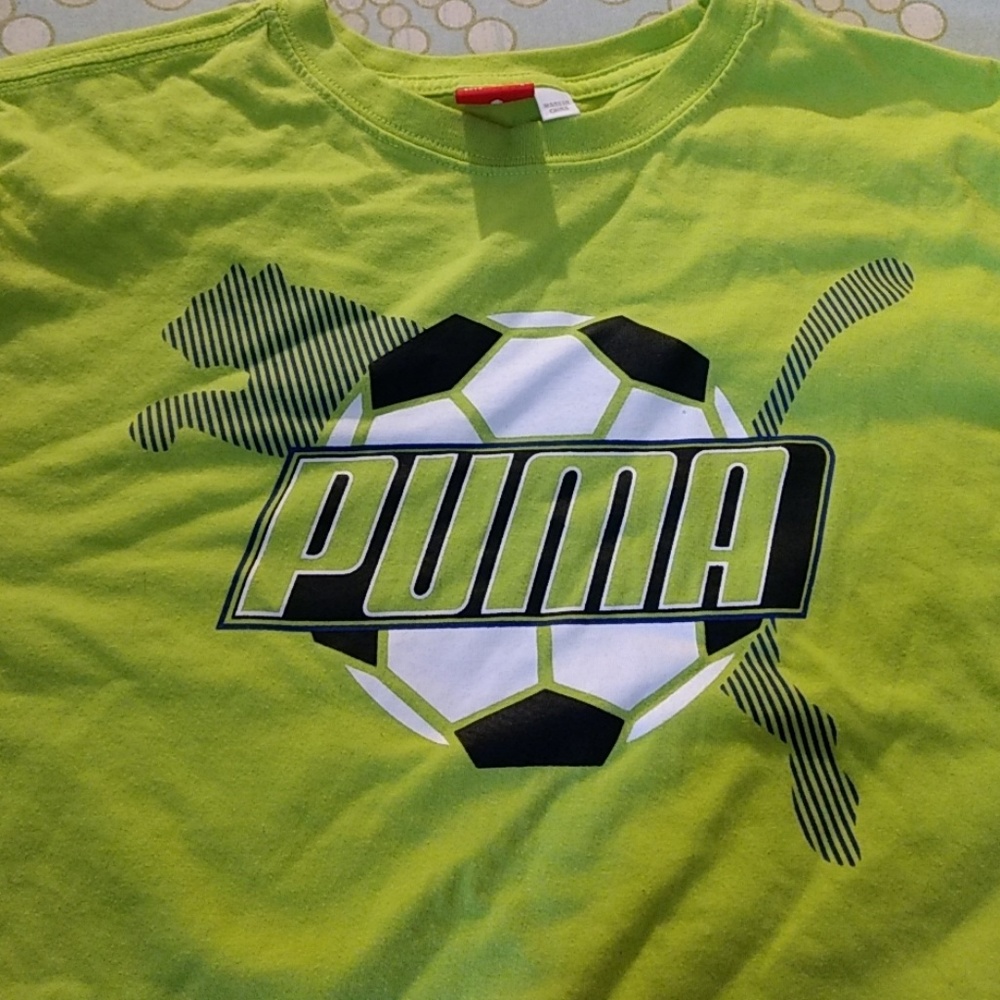Boys puma shirt